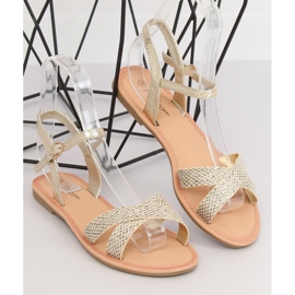 Ženske i zlatne sandale WL282 Gold zlatni 1
