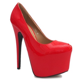 Visoko lakirane igle na crvenoj platformi D905 crvena 1