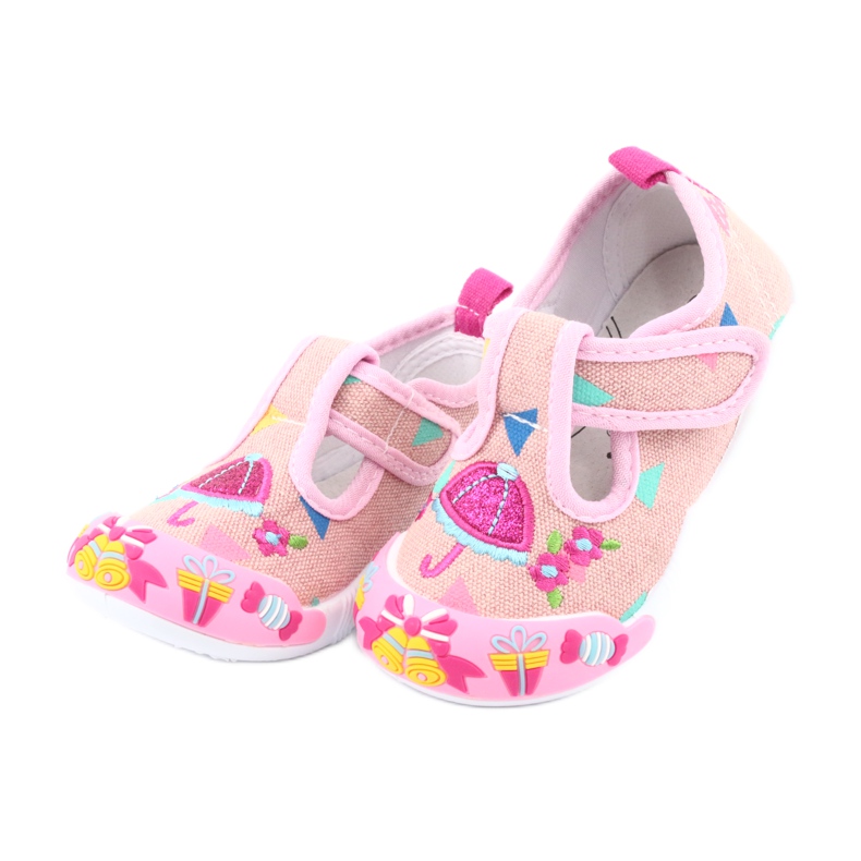 Tenisice American Club kožni umetak TEN30 roza smeđa plava ružičasta 3