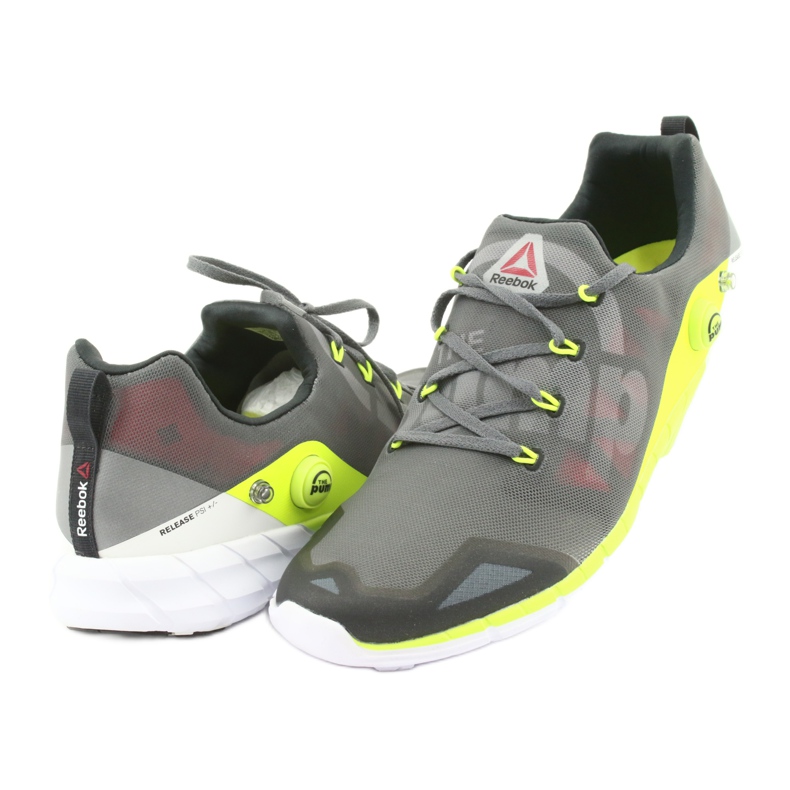 Reebok ZPump Fusion 2.0 M V68290 cipele za trening siva zelena 4