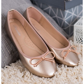 Renda Balerina s mašnom žuta boja 1