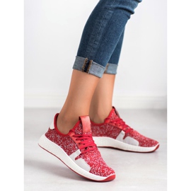 SHELOVET Klizne sportske cipele crvena 2