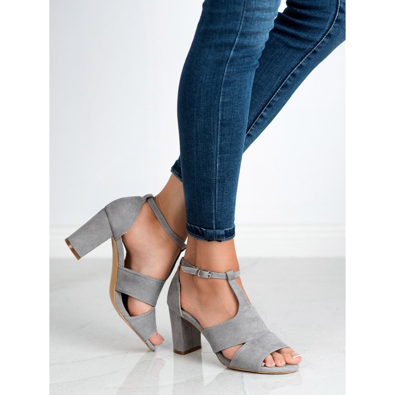 Vinceza Sive sandale siva 1
