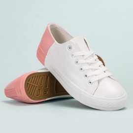 SHELOVET Tenisice s eko kožom bijela 2