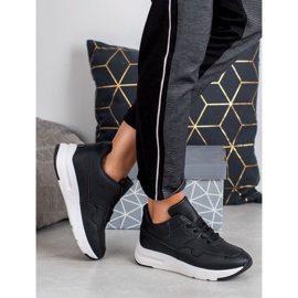 SHELOVET Crne tenisice crna 2