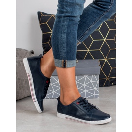 Filippo Kožni brogovi tamnoplava 2