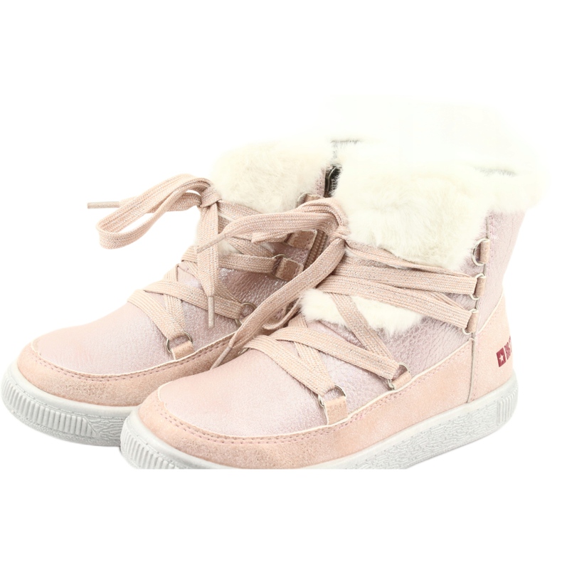 Ružičaste čizme u prahu Big Star 374080 ružičasta žuta boja 5