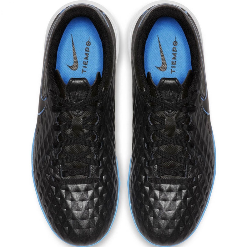 Nike Tiempo Legend 8 Academy Tf Jr AT5736 004 nogometne cipele crne crno crno 1