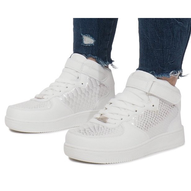 Bijele tenisice High Force One bijela raznobojna 1