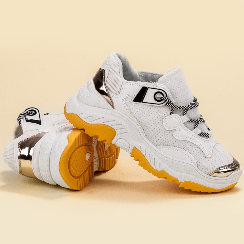 Small Swan Ženske bijele tenisice bijela 1