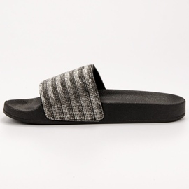 SHELOVET Gumene papuče crna siva 1