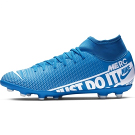 Nike Mercurial Superfly 7 Club FG / MG M AT7949-414 nogometne cipele plava plava 2