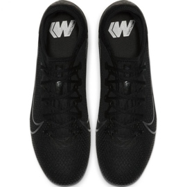 Nike Mercurial Vapor 13 Pro Tf M AT8004 001 nogometne cipele crne crno crno 1