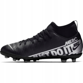 Nike Mercurial Superfly 7 Club FG / MG Jr AT8150-001 nogometne cipele ružičasta crna 2