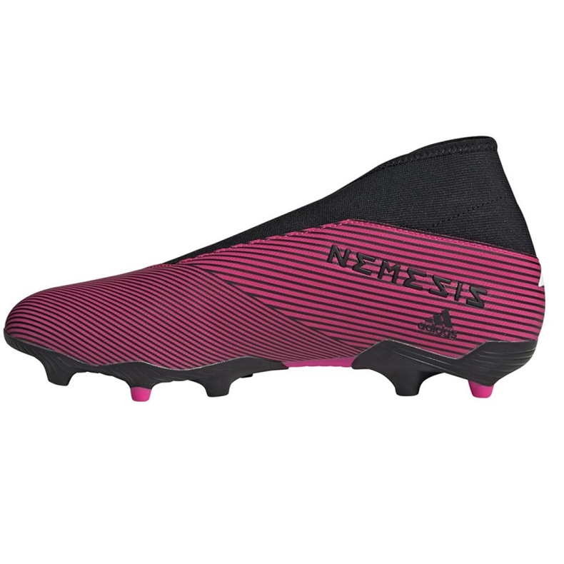Kopačke Adidas Nemeziz 19.3 Ll Fg M EF0372 ružičasta višebojan 1