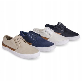 Tekstilne ležerne tenisice Y010 Khaki višebojan kaki 1