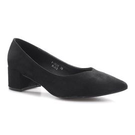 Crne pumpe na srčanom stupu crno 1