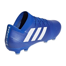 Kopačke Adidas Nemeziz 18.2 Fg M DB2092 plava plava 2
