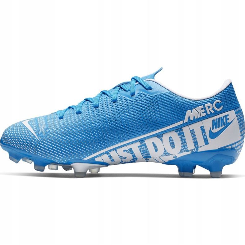 Nike Mercurial Vapor 13 Academy FG / MG Jr AT8123 414 nogometne cipele plave plava plava 2