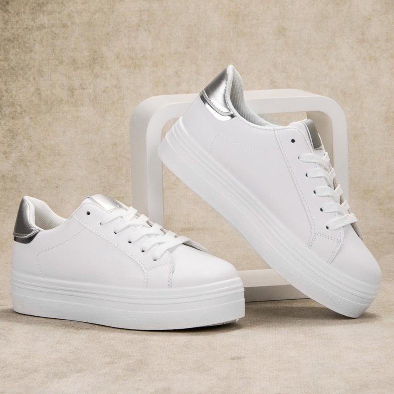 SHELOVET Modne sportske cipele bijela 2