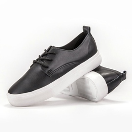 Seastar Cipele od eko kože crno 2