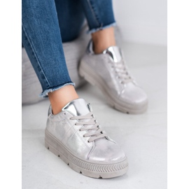 Bestelle Srebrne sportske cipele siva 2