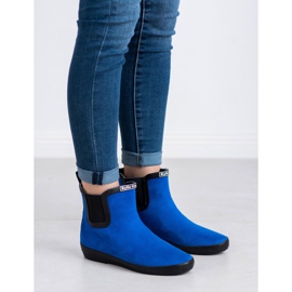 Kylie Ženske galoše od antilopa plava 2