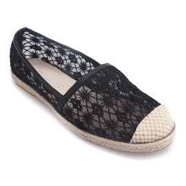 Balerine Espadrilles YBS136 Crna crno 1