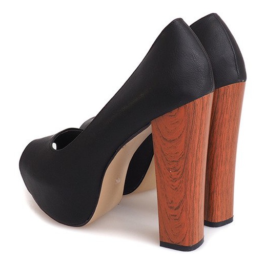 Otvorite pumpe na šipki 99-90 crne boje crna 1