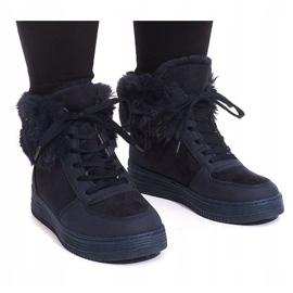 Dobro izolirane čizme R138 Navy Blue tamnoplava 2