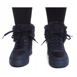 Dobro izolirane čizme R138 Navy Blue tamnoplava 1