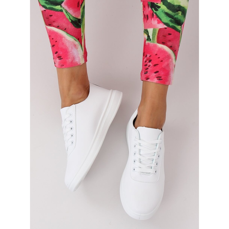 Ženske crno -bijele tenisice CL33315 Crne bijela 2