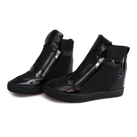 Tenisice na klin TL020-1 Crna 2