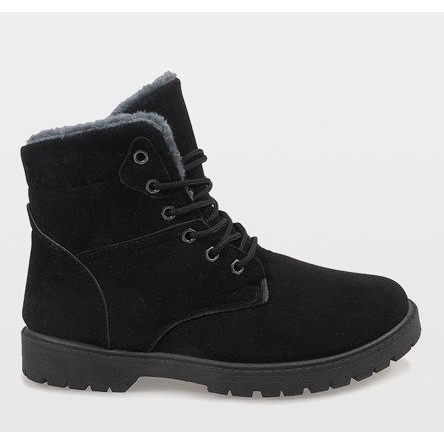 Crne čizme s izolacijom 7M600 crno 2