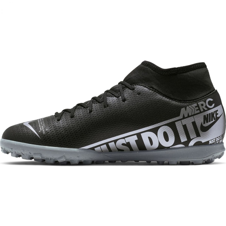 Nike Mercurial Superfly 7 Club Tf M AT7980-001 nogometne cipele crna crna 2