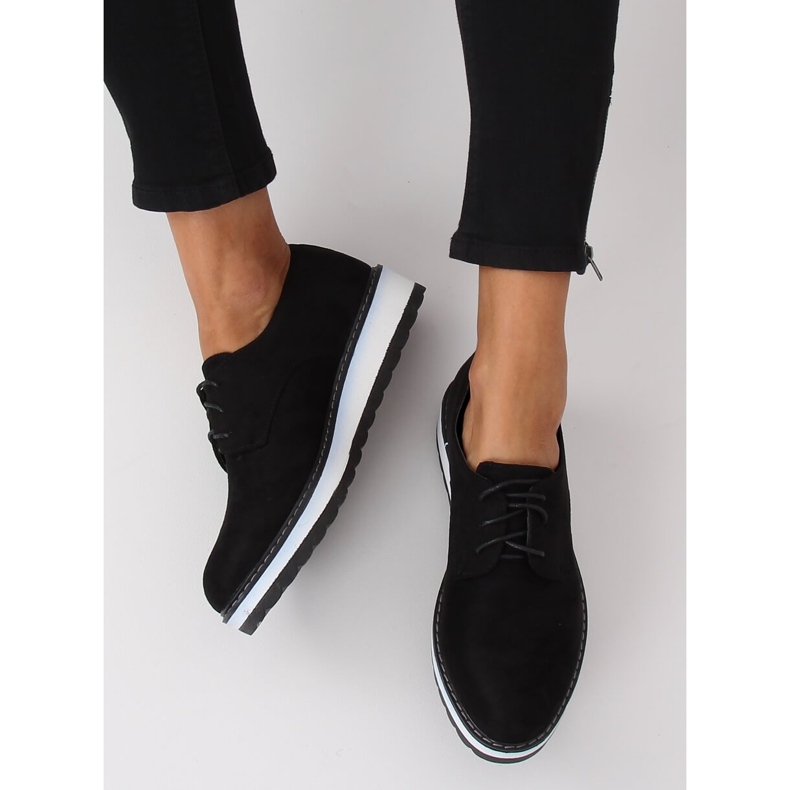 Crne ženske mokasine C-7225 Crne crno 2