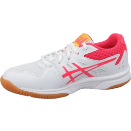 Asics Upcourt 3 Gs Jr 1074A005-104 cipele za odbojku višebojan bijela 1