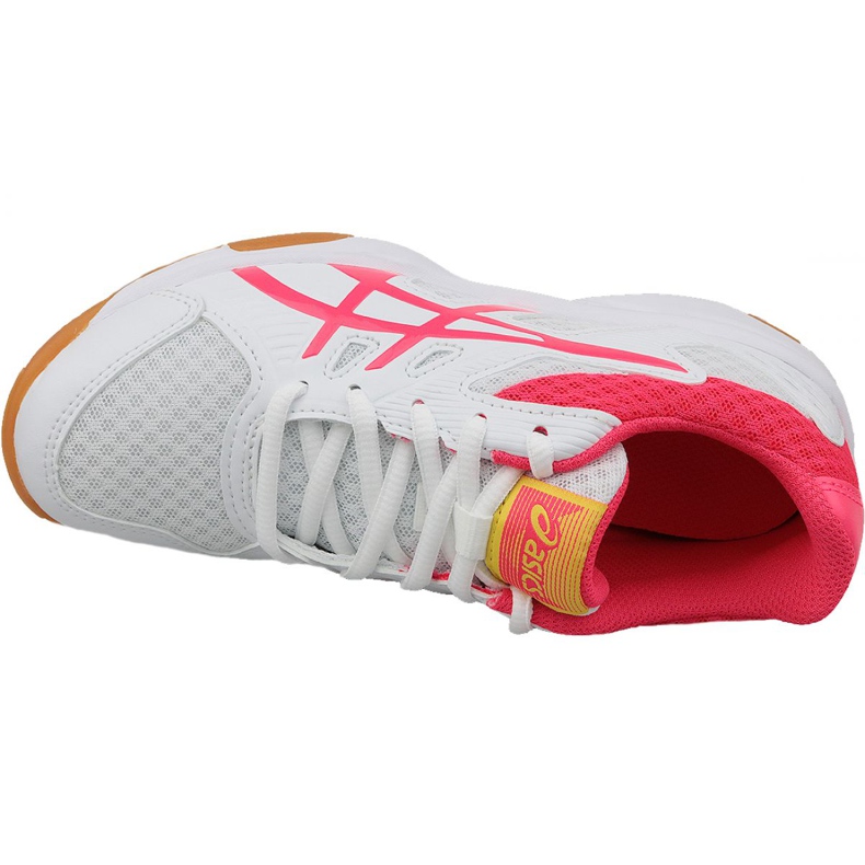 Asics Upcourt 3 Gs Jr 1074A005-104 cipele za odbojku višebojan bijela 2