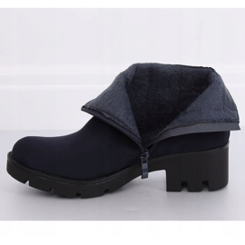 NC832 Teget plave čizme Jodhpur tamnoplava 1