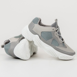 SHELOVET Modne sive tenisice siva 1