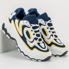 Kayla Ženske sportske cipele bijela plava 2