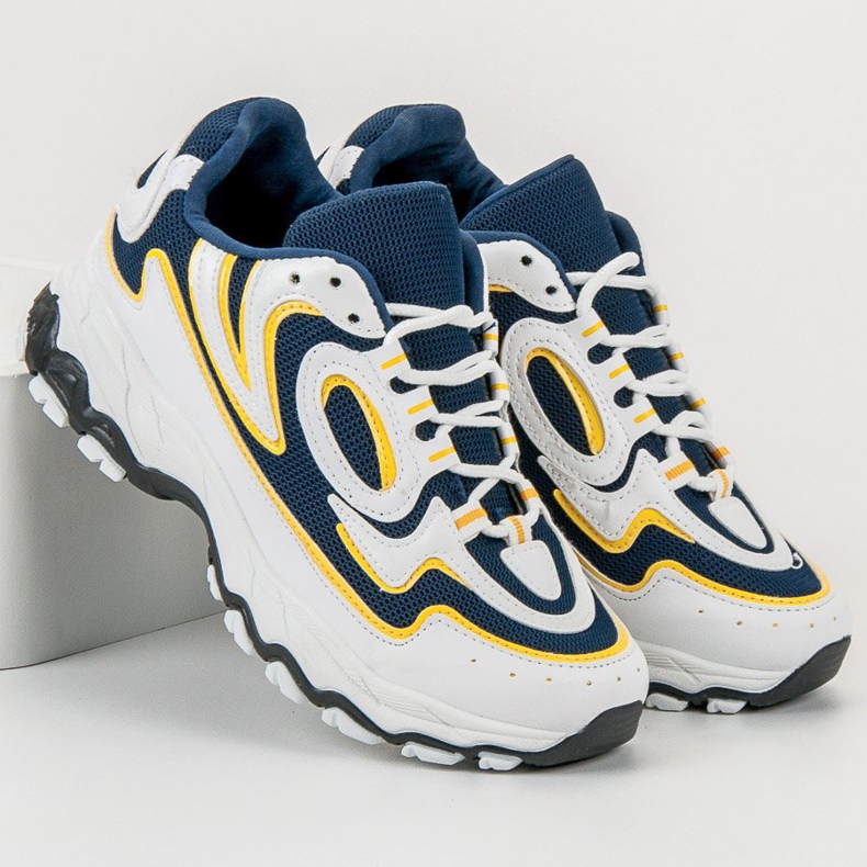 Kayla Ženske sportske cipele bijela plava 2