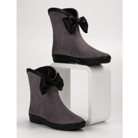 Kylie Suede Wellies With A Mant siva 1