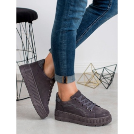 SHELOVET Sive tenisice siva 1