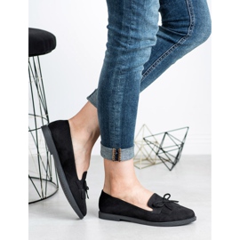 SHELOVET Crne mokasine crna 1