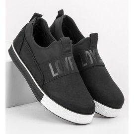 SHELOVET Cipele od antilopa crna 1