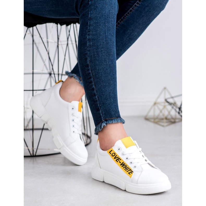 Jumex Udobne sportske cipele bijela 1