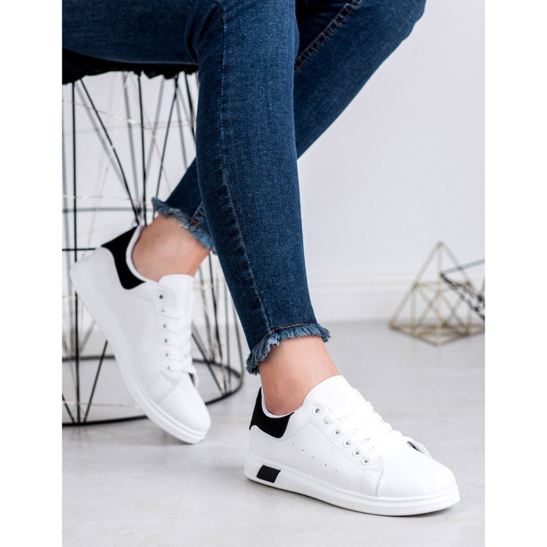 Ideal Shoes Ženske sportske cipele bijela 2