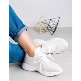 SHELOVET Klizne sportske cipele bijela 1