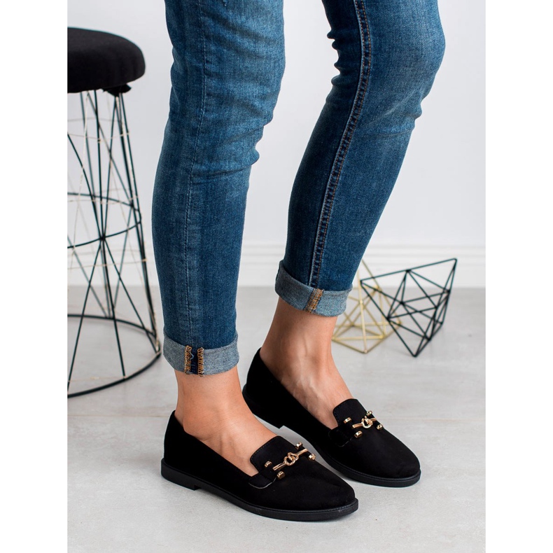 SHELOVET Suede Lords crna 1